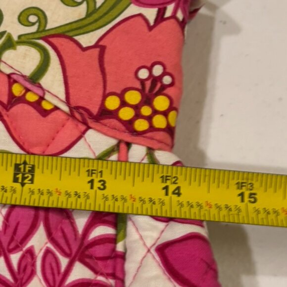 💗Vera Bradley Floral Shoulder Bag Purse Tote Hobo - Picture 11 of 12